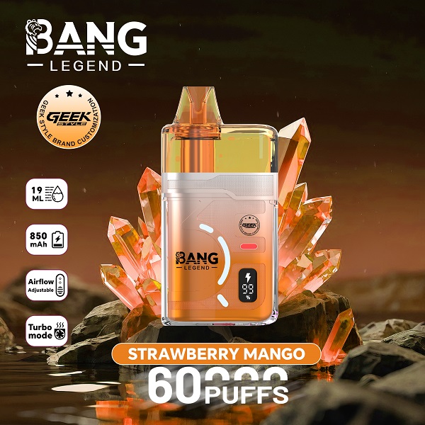 Bang Legend 60000 Puffs | Vape Desechable Recargable con Turbo Mode