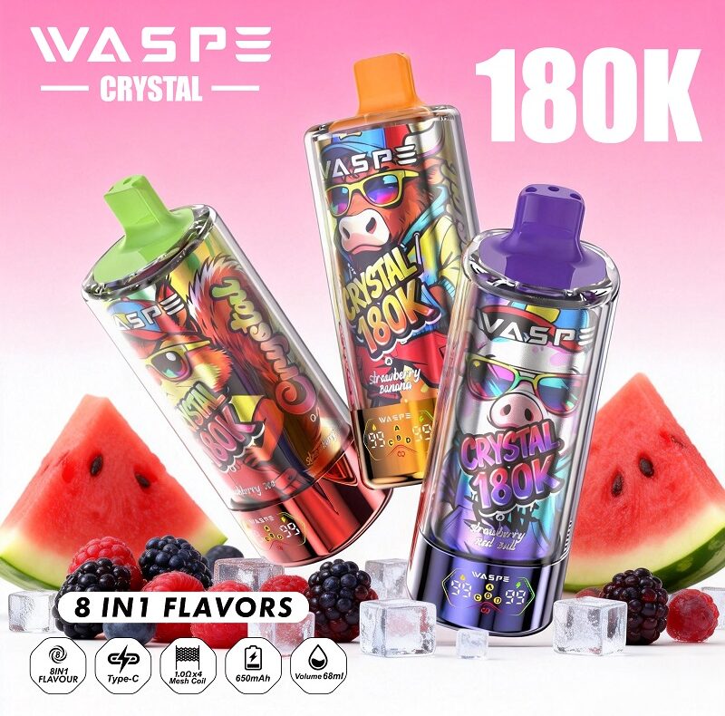 WASPE Crystal 180k Puffs