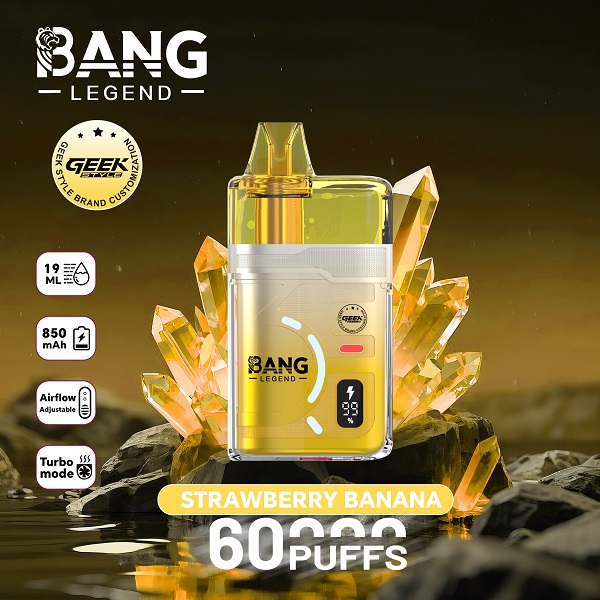 Bang Legend 60000 Puffs | Vape Desechable Recargable con Turbo Mode