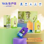 Waspe Aiviou 40000 Puffs | Vape de Doble Sabor y Pantalla Digital Inteligente