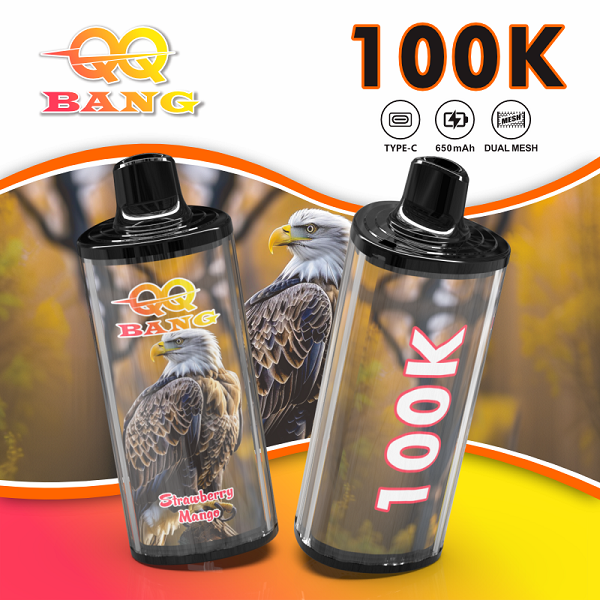 QQ Bang 100000 Puff Disposable Vape – Dual Mesh, LED y Type‑C