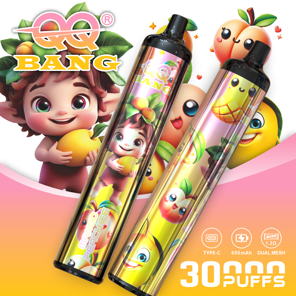 QQ Bang 30000 Puffs — Vaper desechable 30.000 caladas, Dual Mesh 1.2Ω