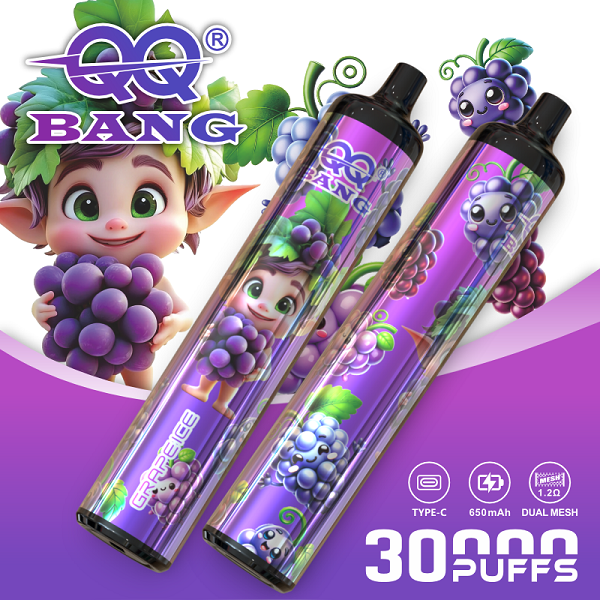 QQ Bang 30000 Puffs — Vaper desechable 30.000 caladas, Dual Mesh 1.2Ω