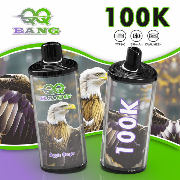 QQ Bang 100000 Puff Disposable Vape – Dual Mesh, LED y Type‑C