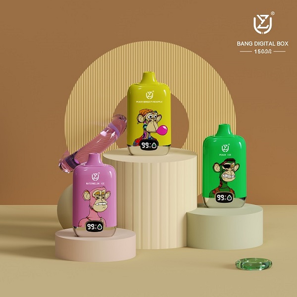 UZY Bang Digital 15000 – Vaper Desechable 15000 Caladas