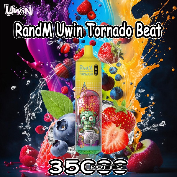 Uwin Tornado Beat 35000 Puffs – Vaper tipo tornado 35K, Type-C