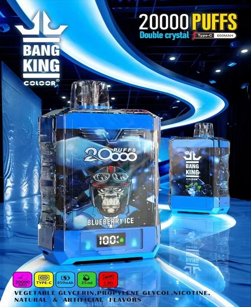 Bang King 20000 Puffs – 25 ml s pametnim zaslonom