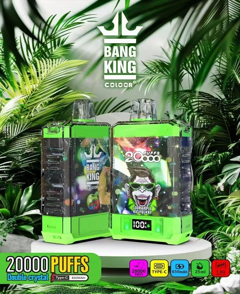 Bang King 20000 Puffs – 25 ml s pametnim zaslonom