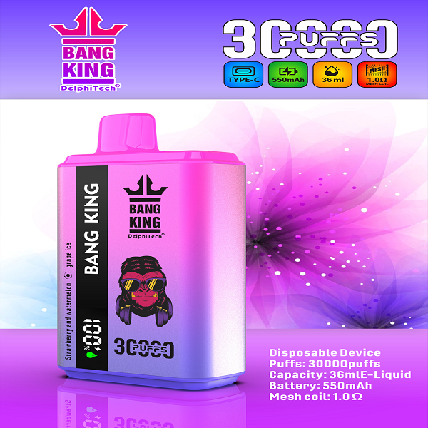 Bang King 30000 Puffs - Vapeador Doble Sabor