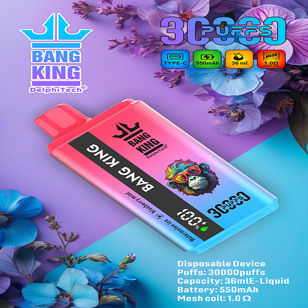Bang King 30000 Puffs - Vapeador Doble Sabor