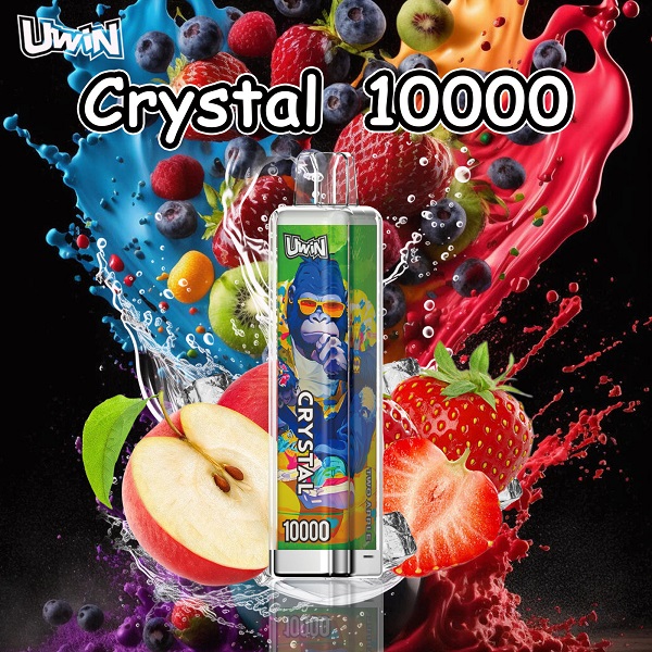 Uwin Crystal 10000 Puffs – Vaper desechable 18ml Mesh 0.8Ω